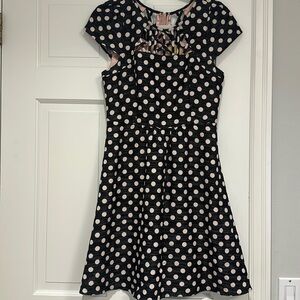 Anthropologie Maeve Polka Dot Dress